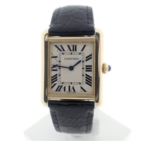 cartier tank goud dames|cartier tank on.